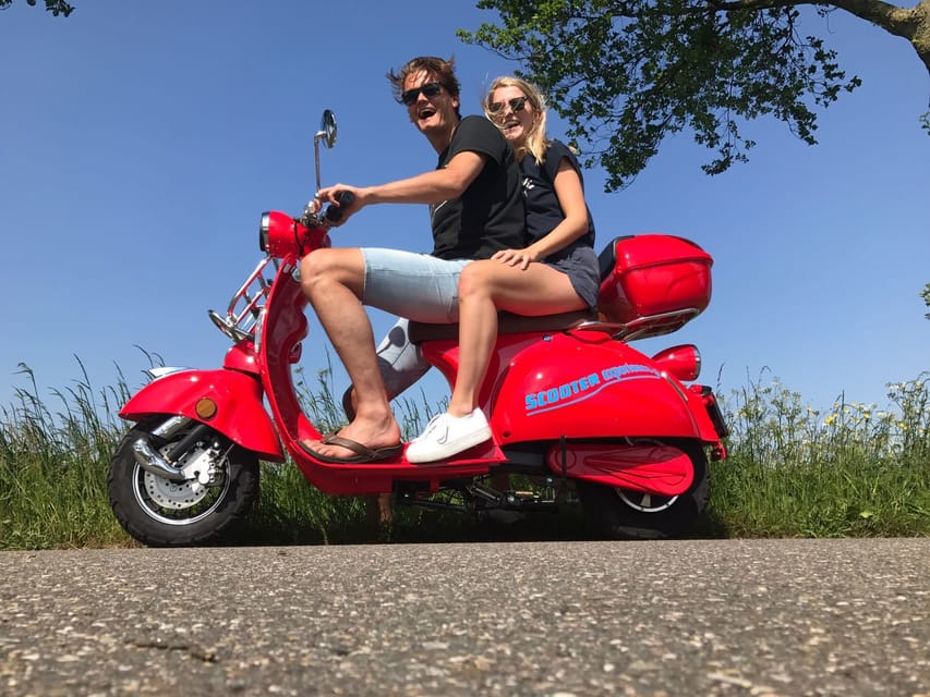Zaanse Schans: Windmills, Clogs & Cheese by Electric Scooter - Arriving at the windmills of Zaanse Schans